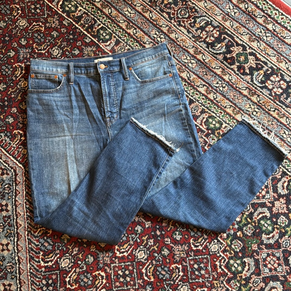Madewell Perfect Vintage Crop Jeans Size 32